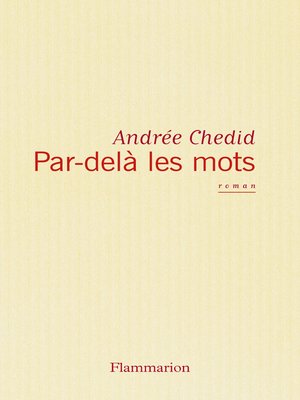 cover image of Par-delà les mots